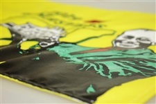 2019 Masters Tournament Tiger Woods Custom Hand Painted Flag