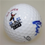 Anthony Kim Signed 2009 US Open at Bethpage Black Ball JSA ALOA