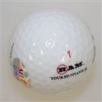 Francisco Molinari Signed Ram Logo Ball JSA ALOA