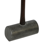 Circa 1904 A Mills / Standard Golf Patent Sunderland "Mallet Head" Putter w/ Shaft Stamp