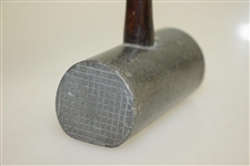 Circa 1904 A Mills / Standard Golf Patent Sunderland Mallet Head Putter w/ Shaft Stamp