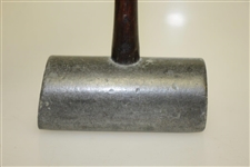 Circa 1904 A Mills / Standard Golf Patent Sunderland Mallet Head Putter w/ Shaft Stamp