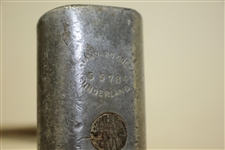 Circa 1904 A Mills / Standard Golf Patent Sunderland Mallet Head Putter w/ Shaft Stamp