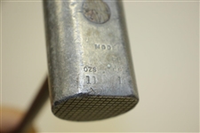 Circa 1904 A Mills / Standard Golf Patent Sunderland Mallet Head Putter w/ Shaft Stamp
