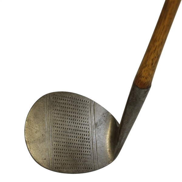 Circa 1920s Hendry & Bishop Cardinal Giant Headed Niblick w/ Dot Face - Very Good Condition