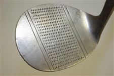 Circa 1920's Hendry & Bishop Cardinal Giant Headed Niblick w/ Dot Face - Very Good Condition