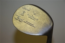 Circa 1920's Hendry & Bishop Cardinal Giant Headed Niblick w/ Dot Face - Very Good Condition