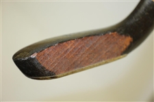 Circa 1856-1870 R. Forgan Long Nose Putter w/ W. Aveston Cromer Shaft Stamp