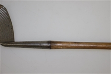 Circa 1920 Spalding Single Waterfall Dedstop Mashie Niblick Club