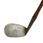 Rainbow Face Giant Spade Niblick w/ Emblem Circle "J"