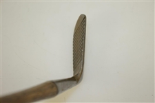 Spalding EL Moore French Lick Dead Stop Mashie 2 w/ Deep Waffle Face