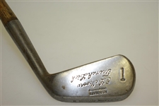 Spalding EL Moore French Lick Dead Stop Mashie 2 w/ Deep Waffle Face