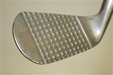 Spalding EL Moore French Lick Dead Stop Mashie 2 w/ Deep Waffle Face