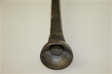 Circa 1913 Edwin Winkworth Stamped Squared Steel Shaft Putter w/ Rainbow Dot Face