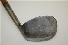 1913 MacGregor Perfection Accurate Niblick w/ Oversize Head, Maxwell Drilled Hosel & Shaft Stamp