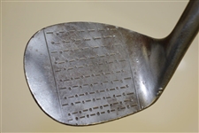 1913 MacGregor Perfection Accurate Niblick w/ Oversize Head, Maxwell Drilled Hosel & Shaft Stamp