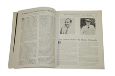 1935 Ryder Cup at Ridgewood CC Program (Hagen Captain) - Top Condition, Toughie 