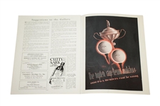 1935 Ryder Cup at Ridgewood CC Program (Hagen Captain) - Top Condition, Toughie 