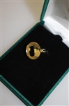 Vintage Augusta National Golf Club Members 14k Gold Medallion in Original Jewelry Box