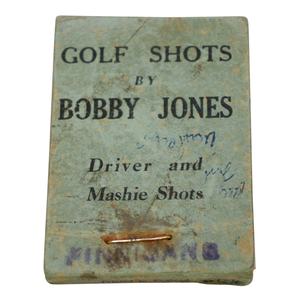 Golf Shots by Bobby Jones Flicker Book - Driver and Mashie Shots