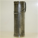Vintage Derby Silver Plate Co. Golf Bag Container