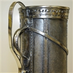 Vintage Derby Silver Plate Co. Golf Bag Container