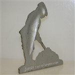 'Bardes Foundry Cincinati Ohio' Cast Iron Golfer Doorstop 