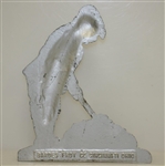 'Bardes Foundry Cincinati Ohio' Cast Iron Golfer Doorstop 