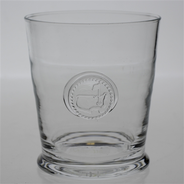 Augusta National Golf Club Hand Blown & Signed "Juliska" Old Fashioned Glass