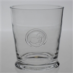 Augusta National Golf Club Hand Blown & Signed "Juliska" Old Fashioned Glass