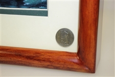Cypress Point Club 7th Hole Shadowbox Presentation by Fairway Replicas in Box