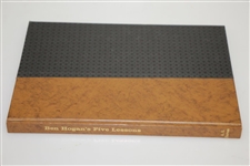 1957 1st Deluxe Edition Ben Hogans Five Lessons Golf Book w/ Slipcase