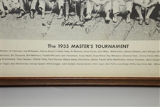 1935 Masters Tournament Field Photo