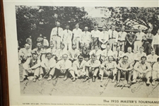 1935 Masters Tournament Field Photo