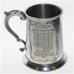 St. Andrews 'The Old Course' Pewter Golf Tankard - Made in England