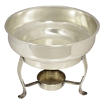 1955 Ridgewood CC Member Guest Etched Silver Trophy Chafing Pan w/ Lid