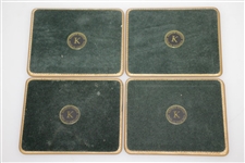 1999 Ryder Cup at The Country Club Brookline Coasters Set by Kedron Design in England