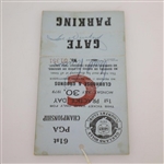 Arnold Palmer Signed 1979 PGA Championship Ticket w/ Weiskopf JSA ALOA