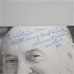 Herman Keiser Signed & Inscribed Masters 46 Photo JSA ALOA