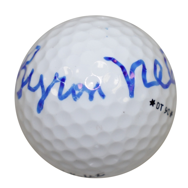 Byron Nelson Signed Titleist Golf Ball JSA FULL #BB12460