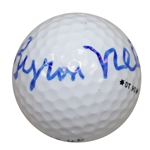 Byron Nelson Signed Titleist Golf Ball JSA FULL #BB12460