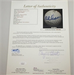 Byron Nelson Signed Titleist Golf Ball JSA FULL #BB12460