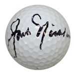 Jack Nicklaus Signed Personal Maxfli Logo Ball JSA ALOA