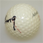 Bob Rosburg Signed Signature Logo Golf Ball JSA ALOA