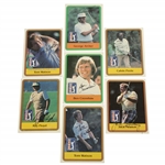 Watson, Archer, Crenshaw, Floyd & Peete Signed Key Donruss PGA Tour Cards JSA ALOA