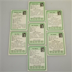 Watson, Archer, Crenshaw, Floyd & Peete Signed Key Donruss PGA Tour Cards JSA ALOA