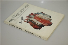Gene Littler Signed 1961 US Open at Oakland Hills CC Program JSA ALOA