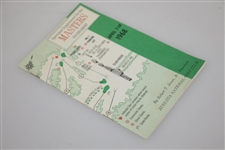 1968 Masters Tournament Spectator Guide - Bob Goalby Winner