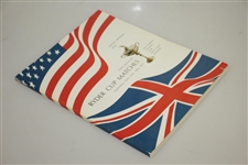 1971 The Ryder Cup at Old Warson Country Club Program & Pairing Sheets