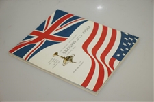 1971 The Ryder Cup at Old Warson Country Club Program & Pairing Sheets